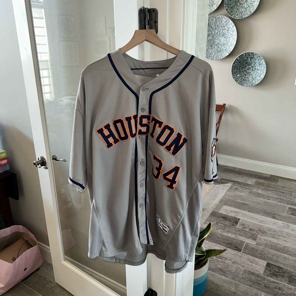 Men’s MLB Majestic Nolan Ryan Astros Jersey Size 3xl